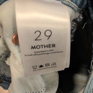 Mother Women's The Tomcat Blue Jeans